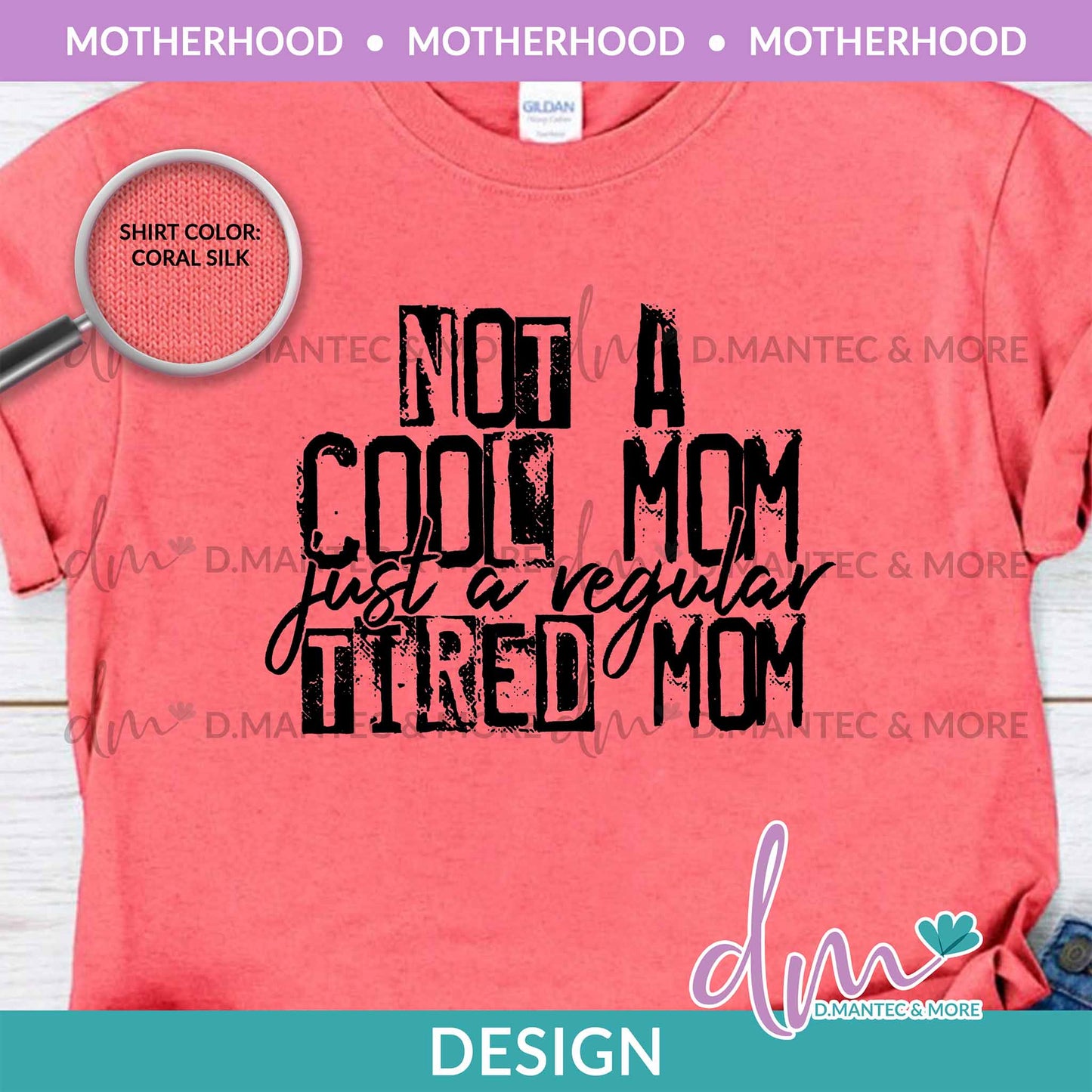 MH - Not a Cool Mom Just a Regular Tired Mom | Design