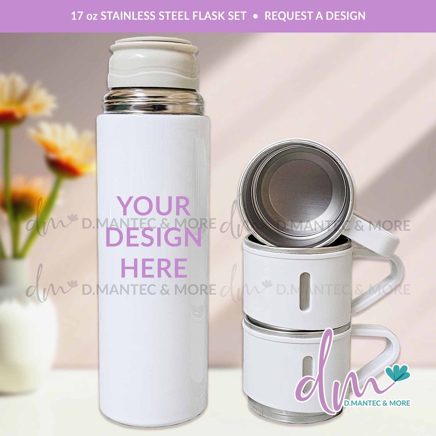T17 - DESIGN RQUEST | Flask Set Tumbler