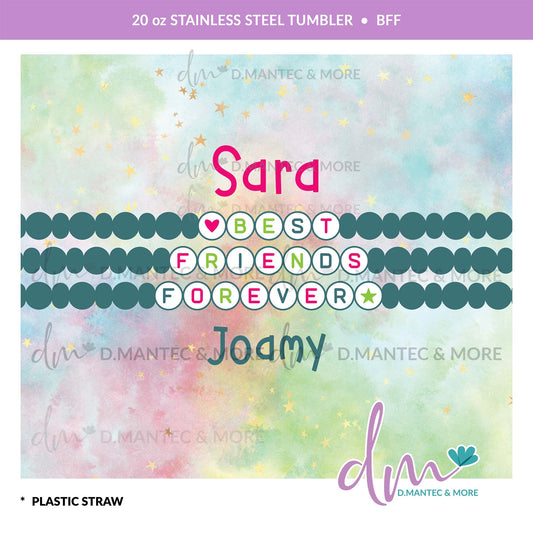 T20 - Best Friends Forever | Stainless Steel Tumbler