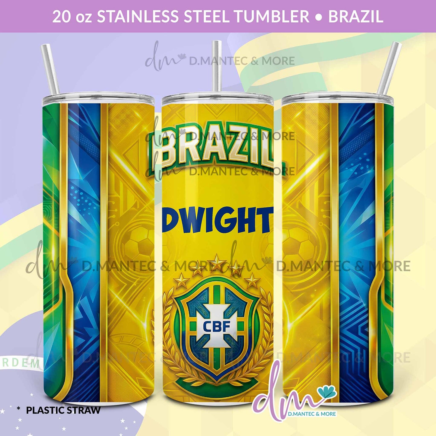 T20 - Brazil | Stainless Steel Tumbler