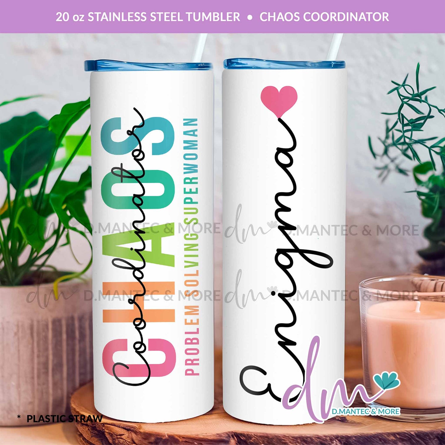 T20 - Chaos Coordinator | Stainless Steel Tumbler