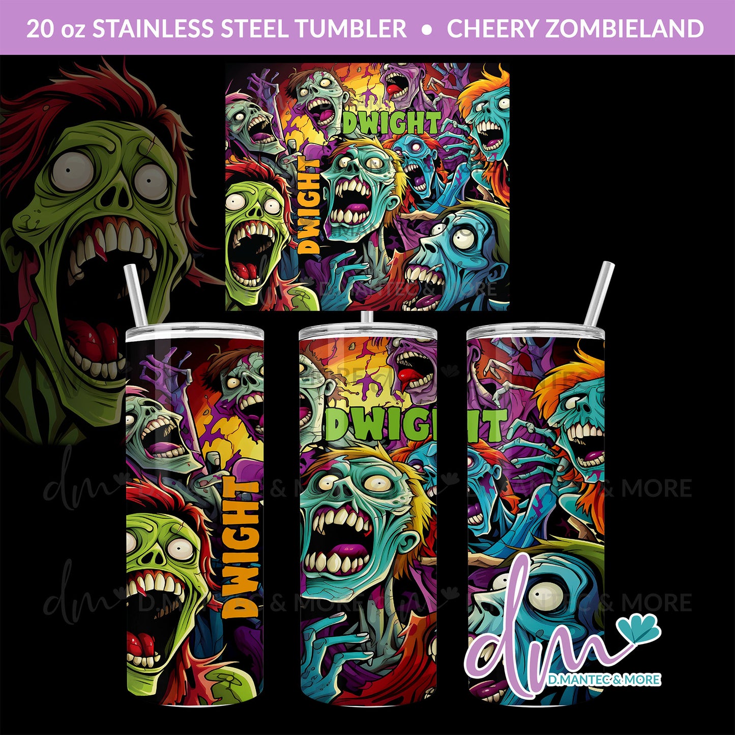 T20 - Cheery Zombieland | Stainless Steel Tumbler