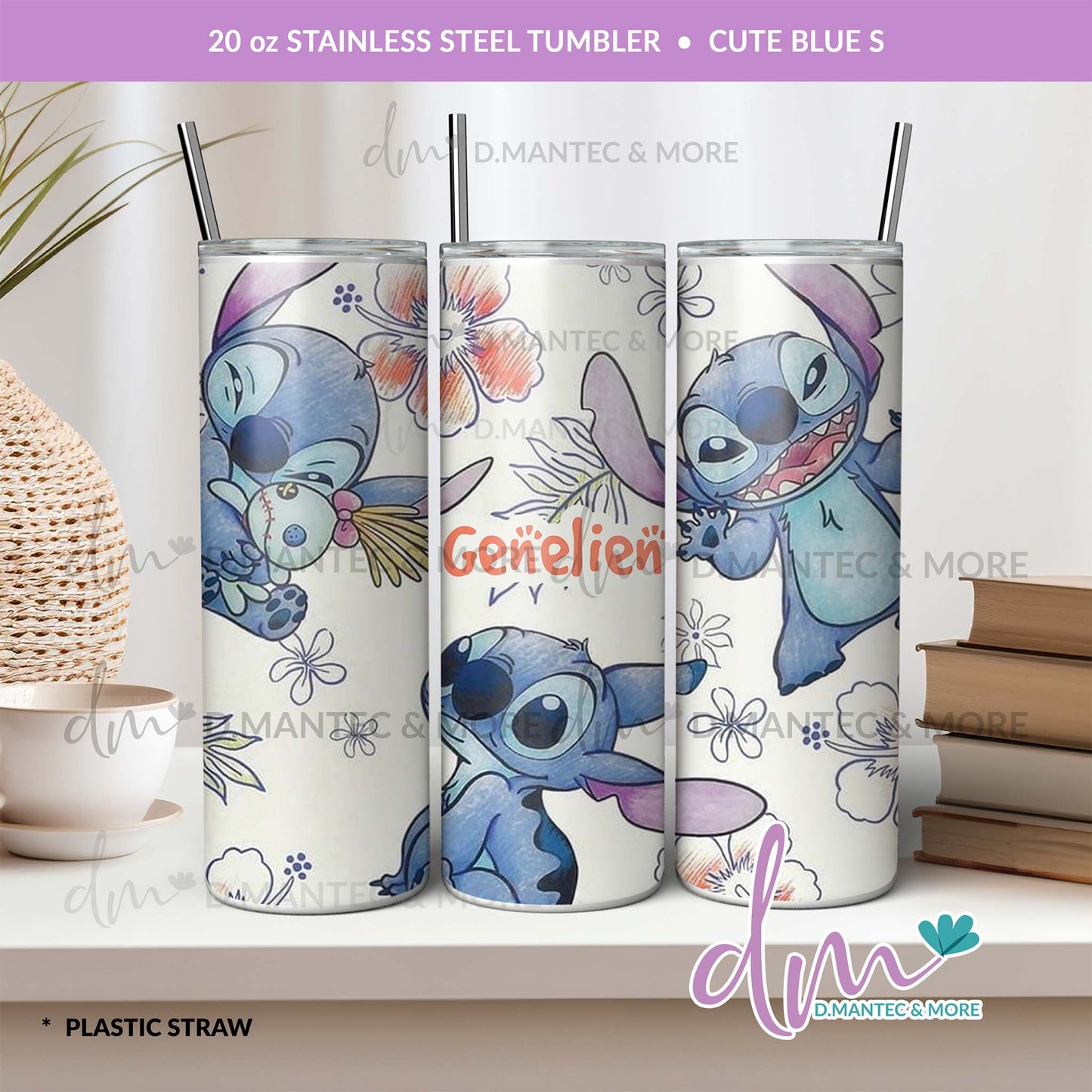 T20 - Cute Blue S | Stainless Steel Tumbler