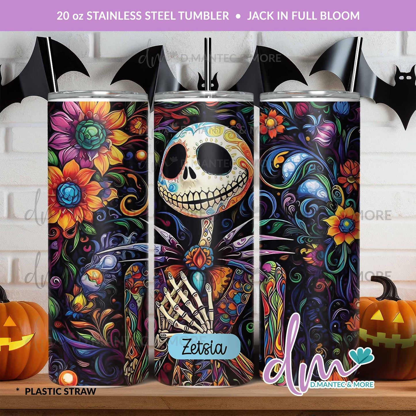 T20 - Jack in Full Bloom | Stainless Steel Tumbler