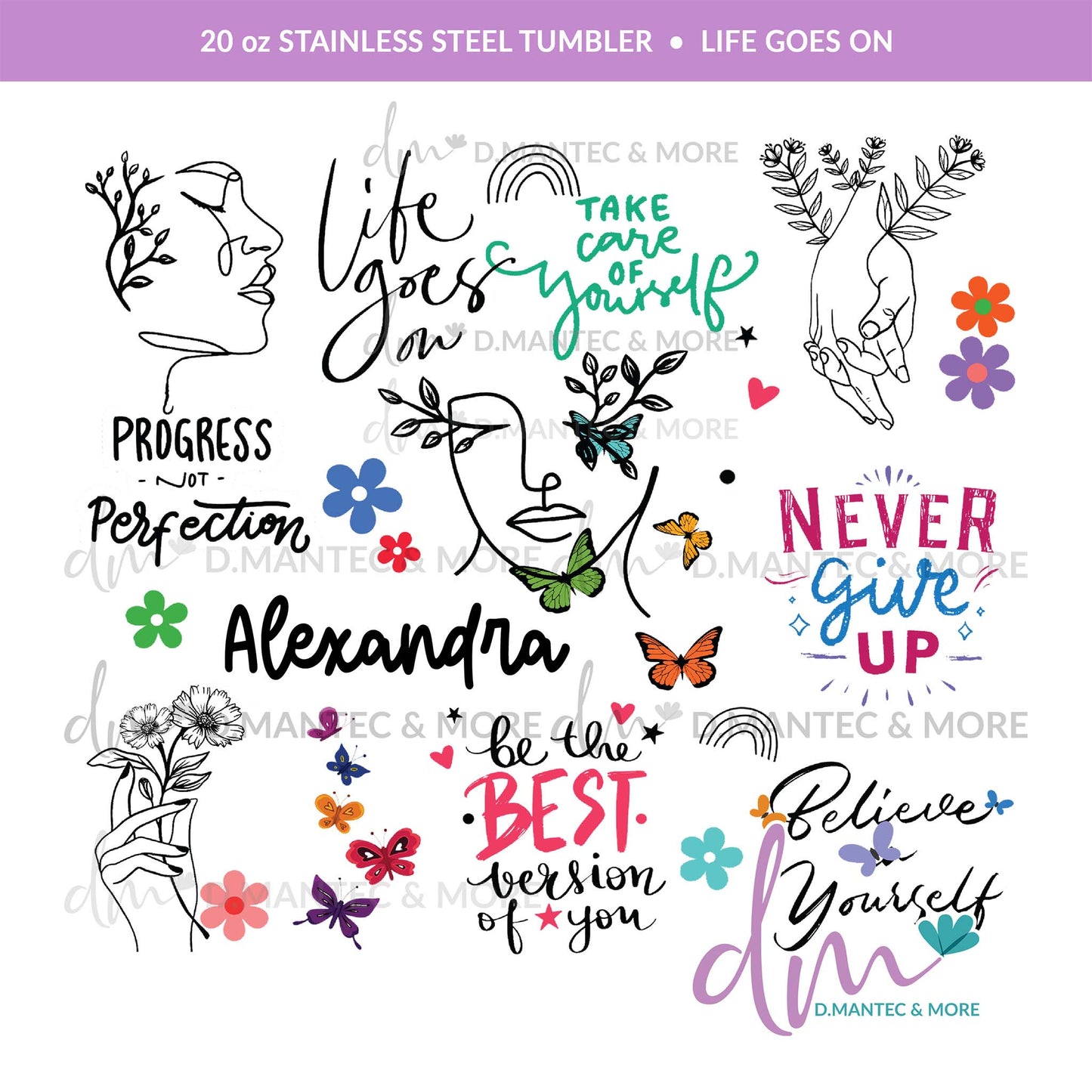 T20 - Life Goes On | Stainless Steel Tumbler