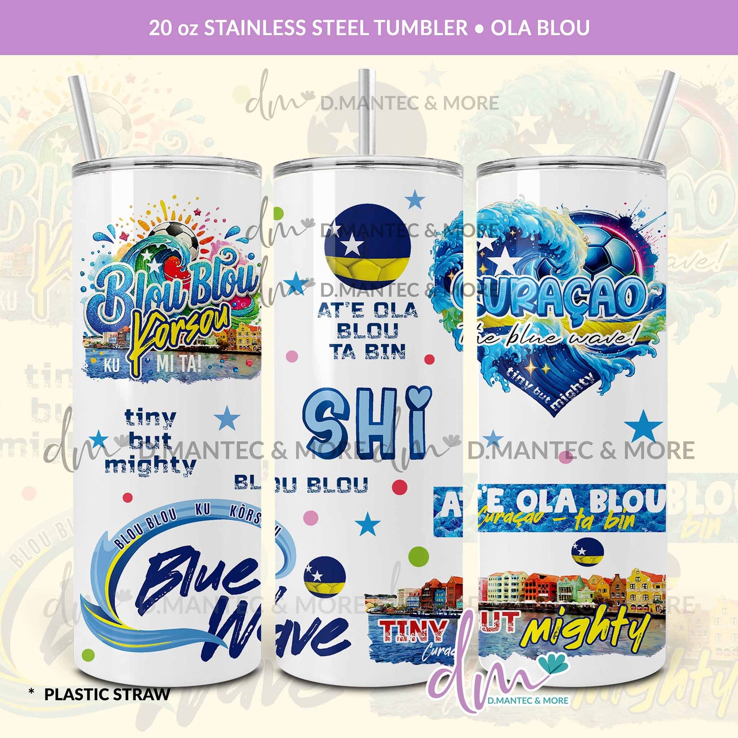 T20 - Ola Blou | Stainless Steel Tumbler