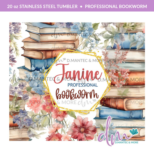 T20 - Professional Bookworm | Stainless Steel Tumbler