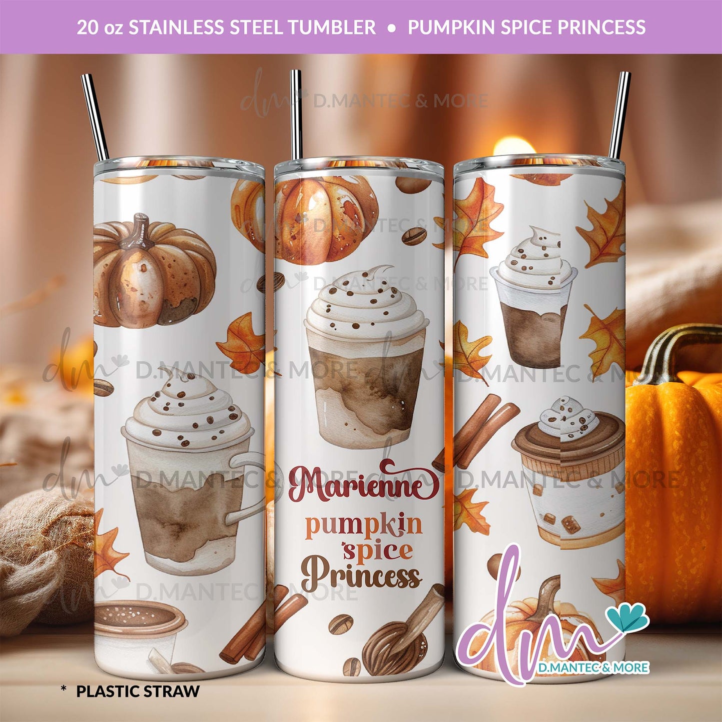 T20 - Pumpkin Spice | Stainless Steel Tumbler