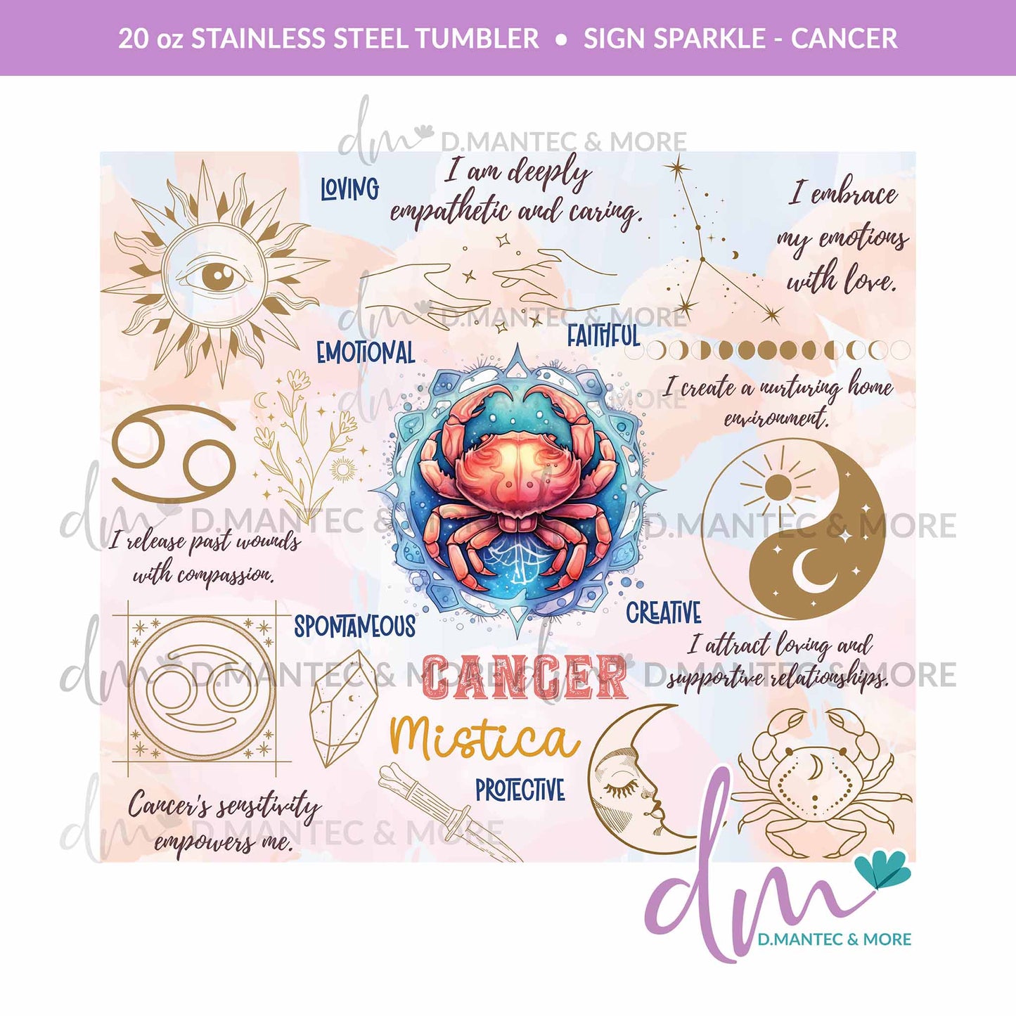 T20 - SIGN SPARKLE - ZODIAC | Stainless Steel Tumbler