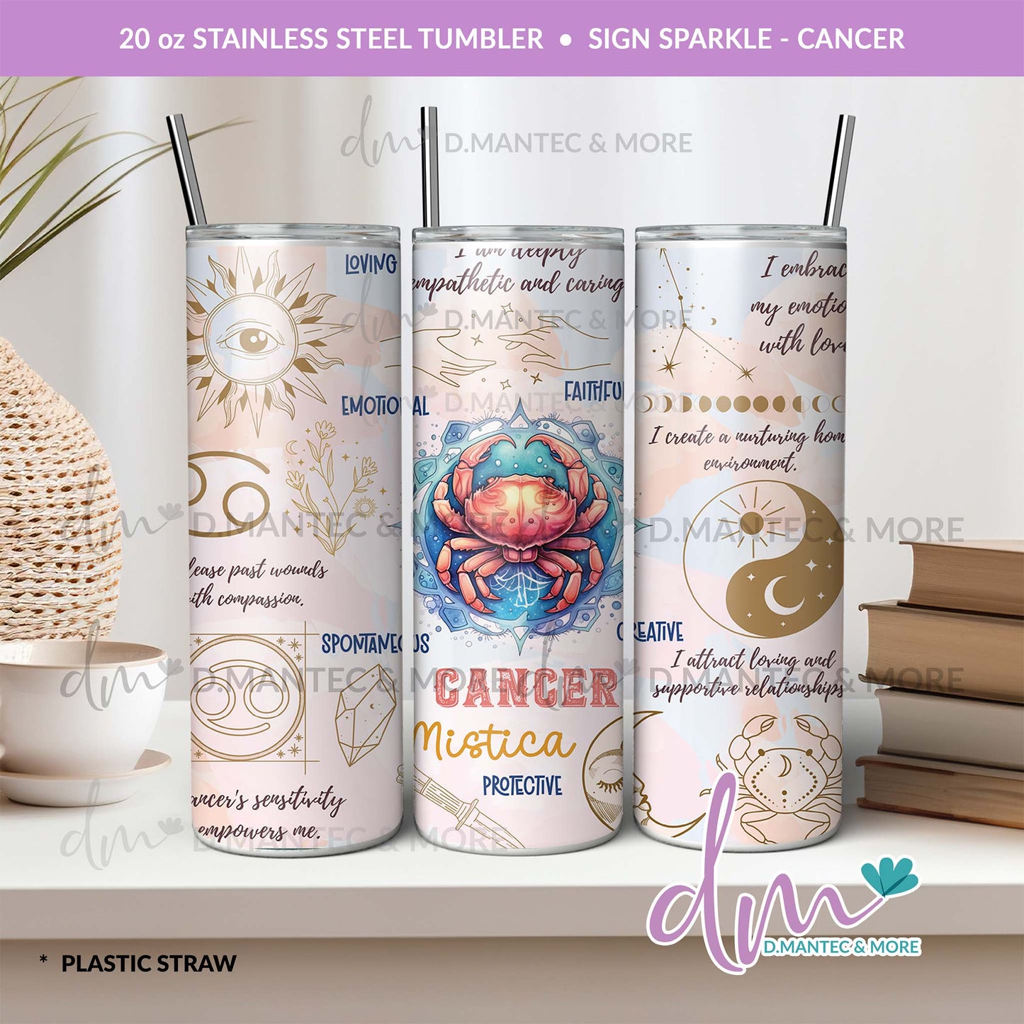 T20 - SIGN SPARKLE - ZODIAC | Stainless Steel Tumbler