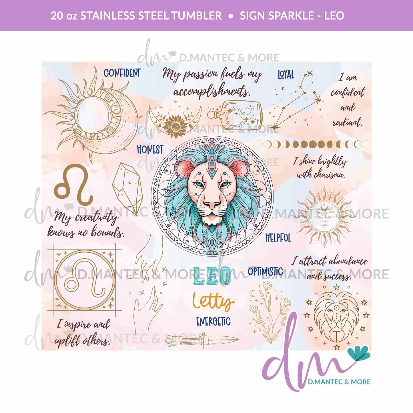 T20 - SIGN SPARKLE - ZODIAC | Stainless Steel Tumbler