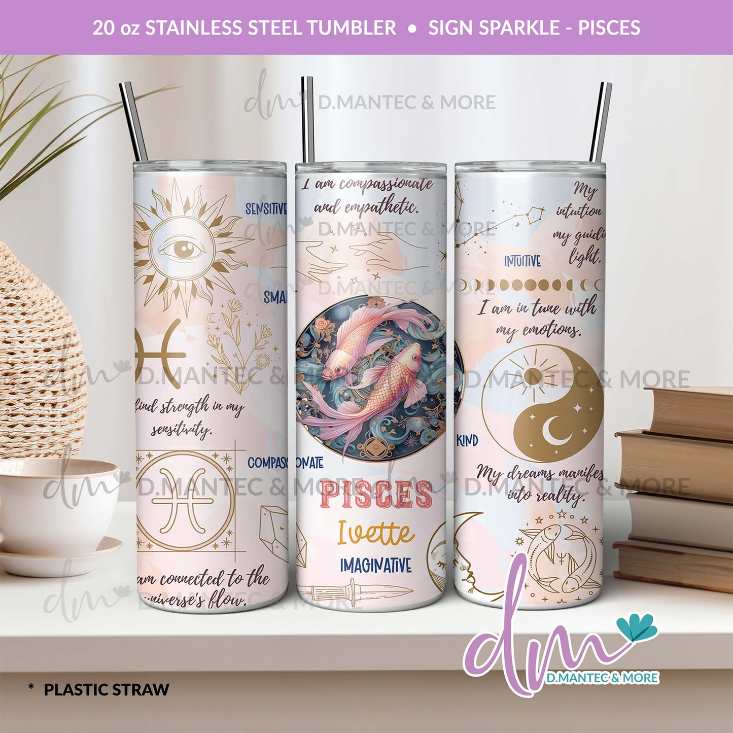 T20 - SIGN SPARKLE - ZODIAC | Stainless Steel Tumbler