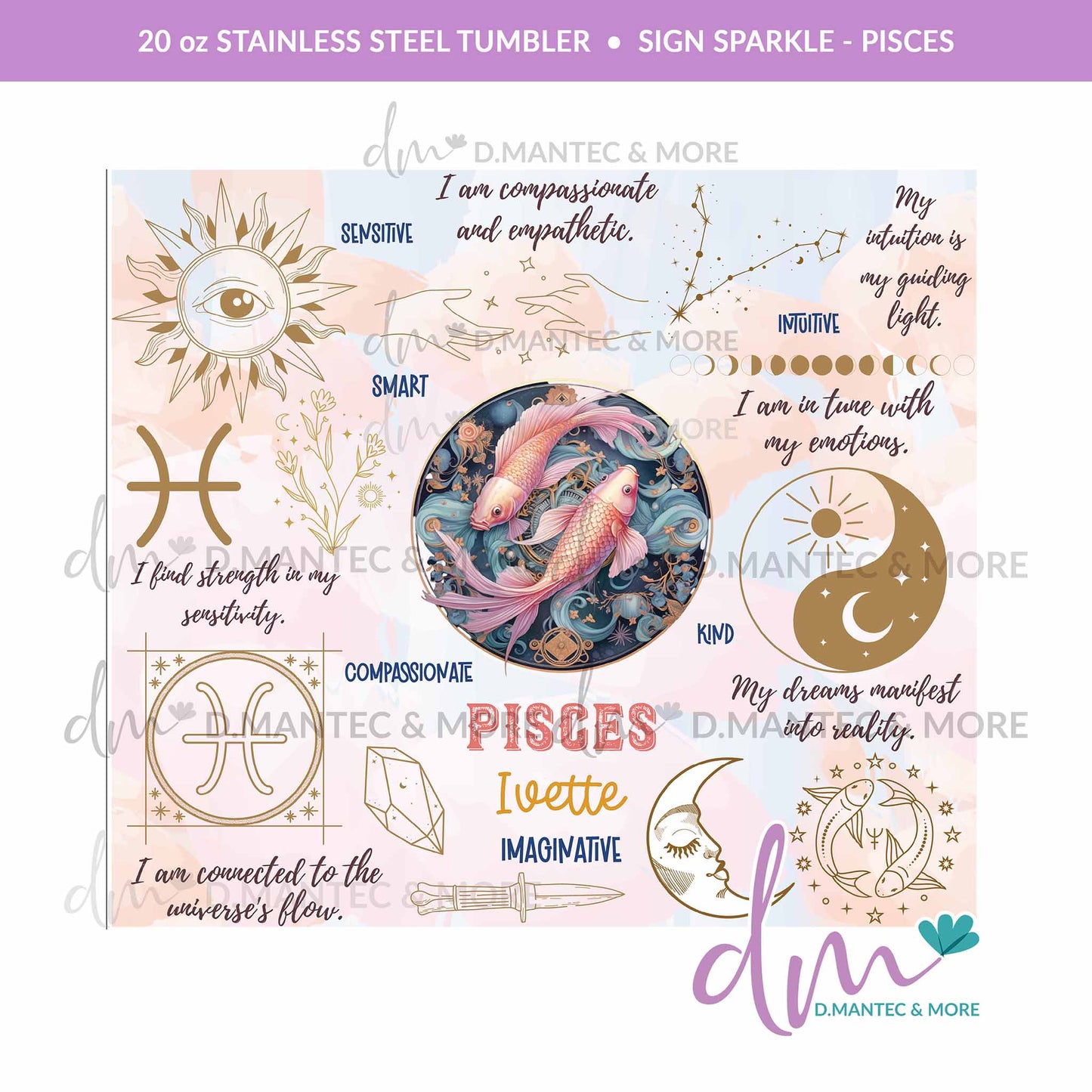 T20 - SIGN SPARKLE - ZODIAC | Stainless Steel Tumbler