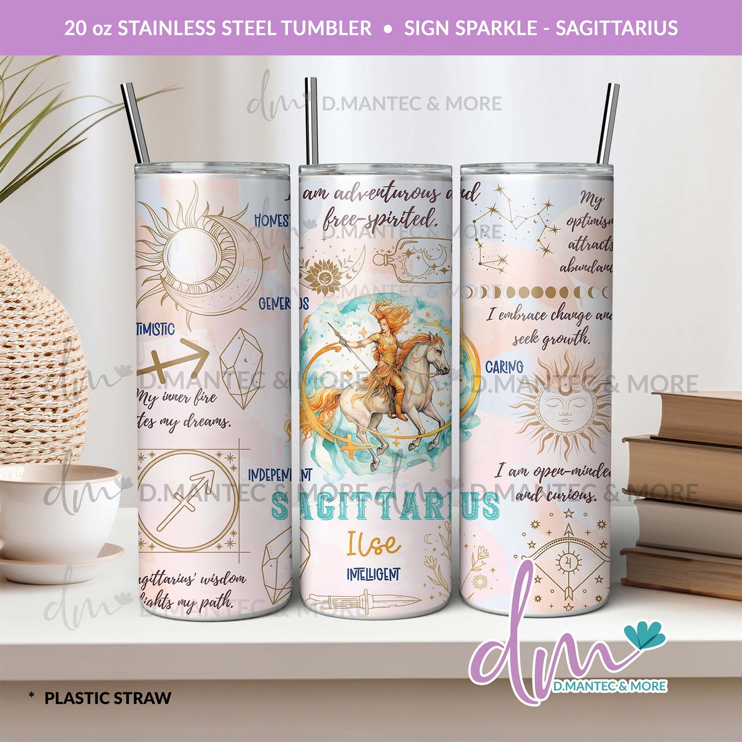 T20 - SIGN SPARKLE - ZODIAC | Stainless Steel Tumbler
