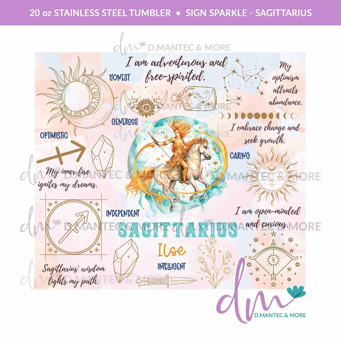 T20 - SIGN SPARKLE - ZODIAC | Stainless Steel Tumbler