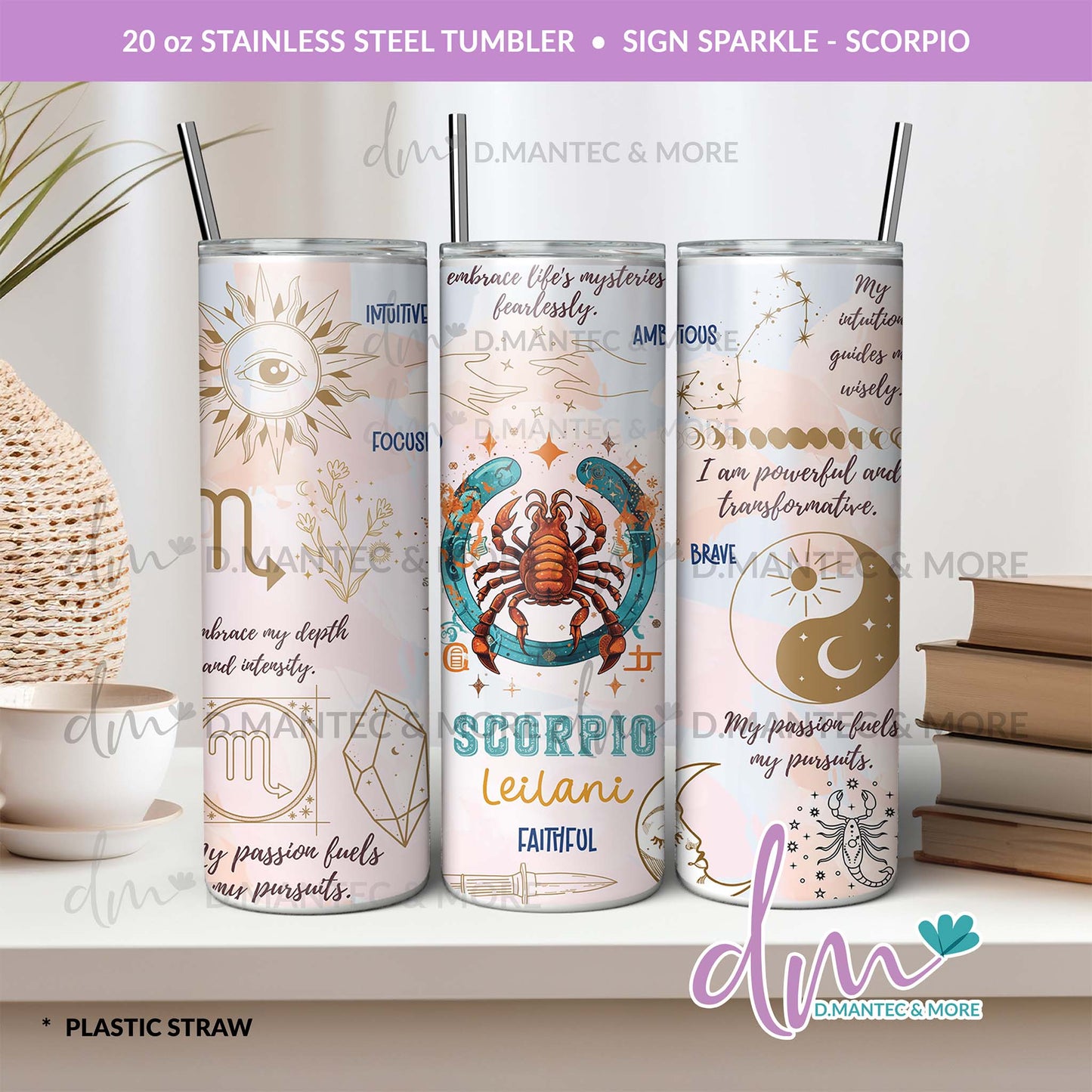 T20 - SIGN SPARKLE - ZODIAC | Stainless Steel Tumbler