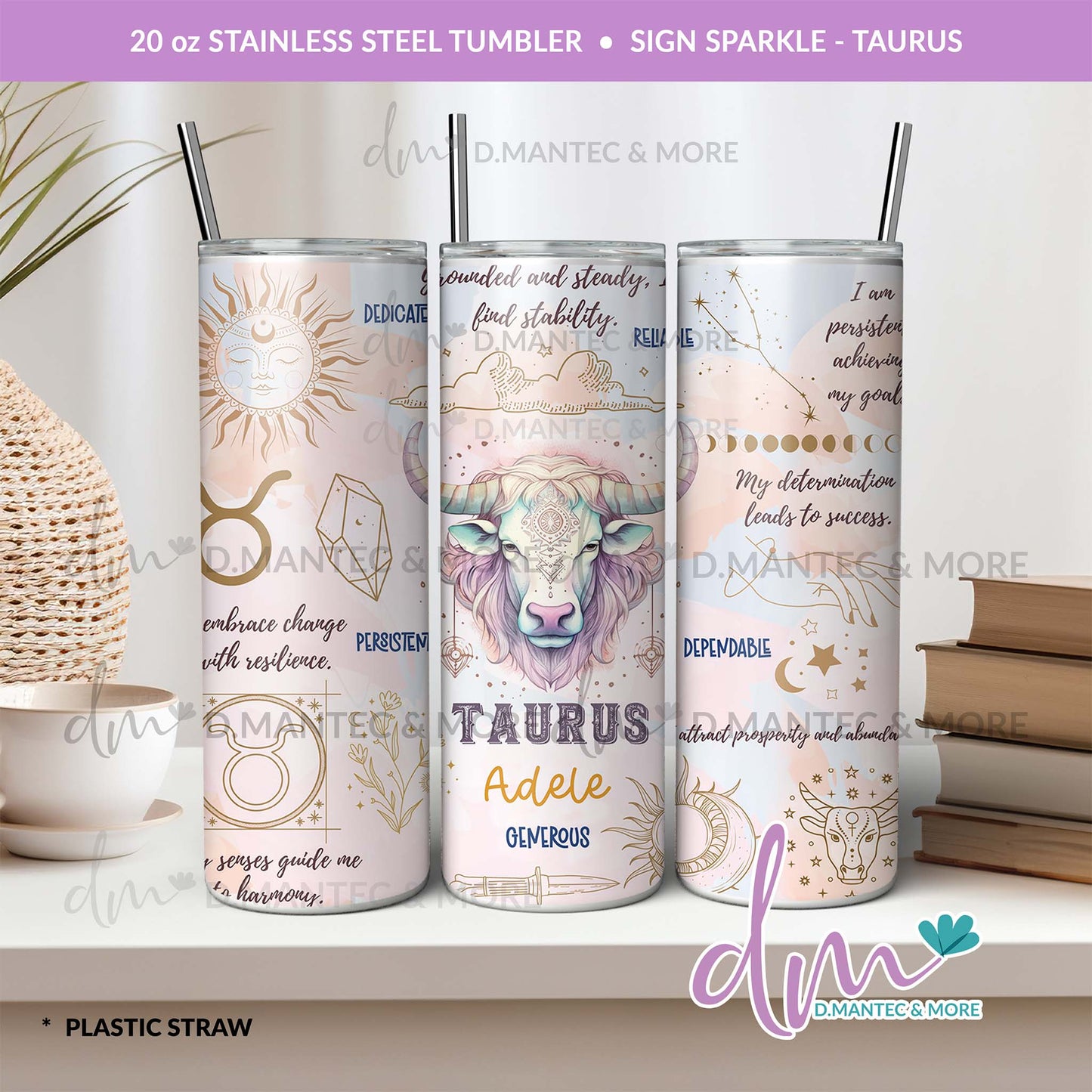 T20 - SIGN SPARKLE - ZODIAC | Stainless Steel Tumbler
