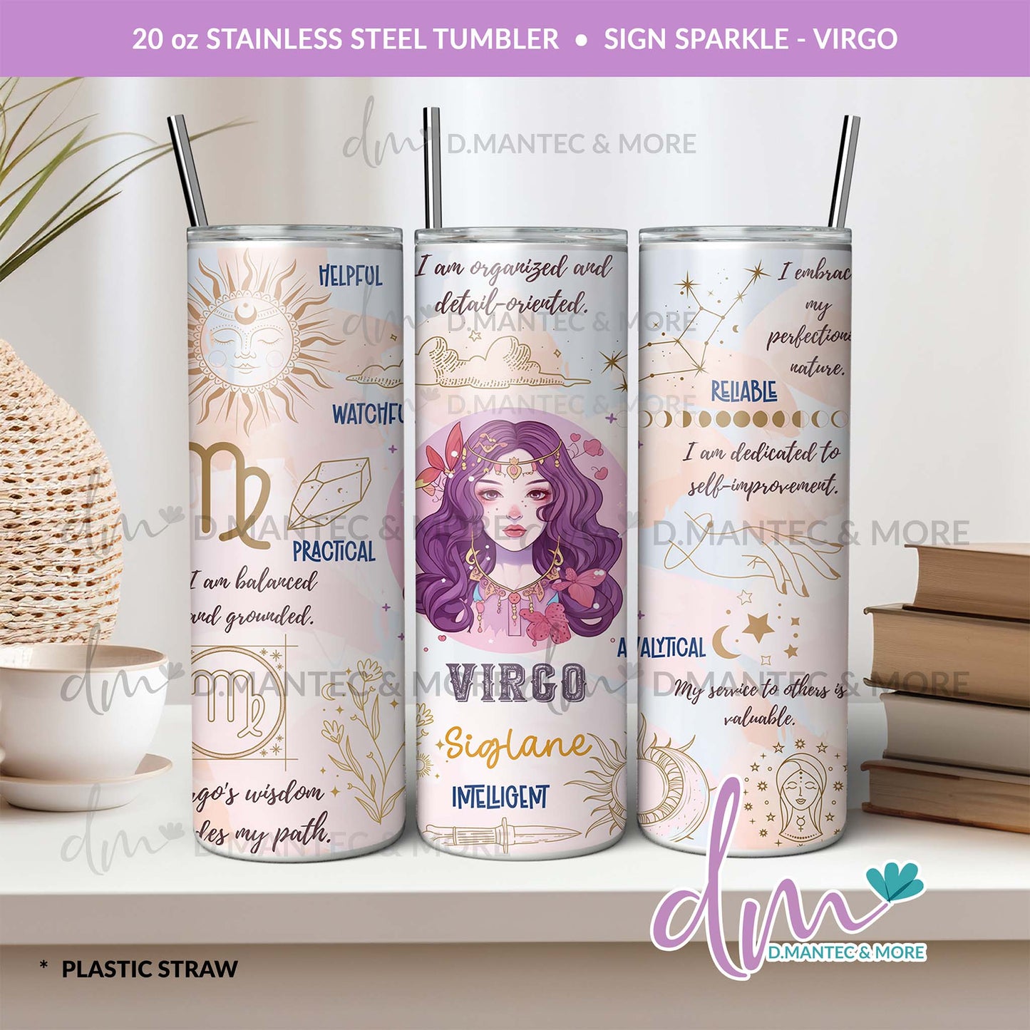 T20 - SIGN SPARKLE - ZODIAC | Stainless Steel Tumbler