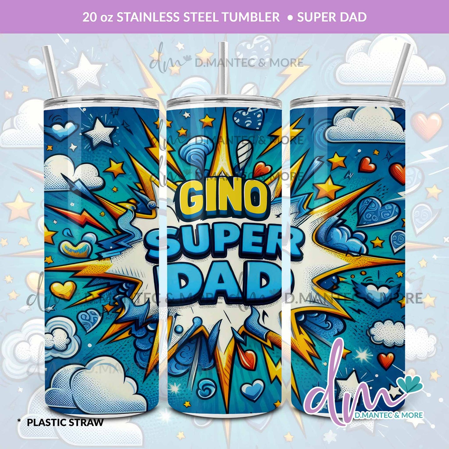 T20 - Super Dad | Stainless Steel Tumbler