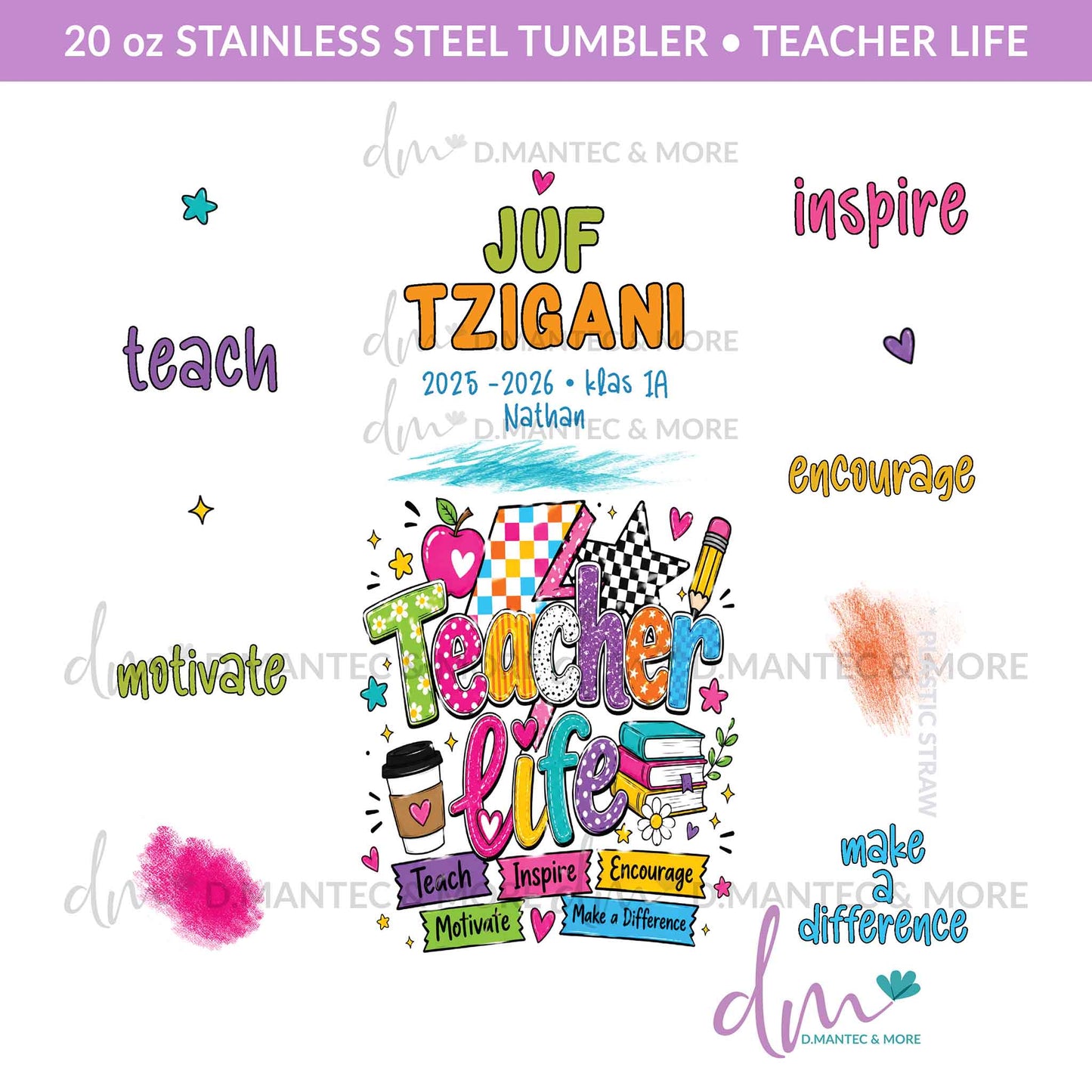 T20 - Teacher's Life Bundle | Stainless Steel Tumbler