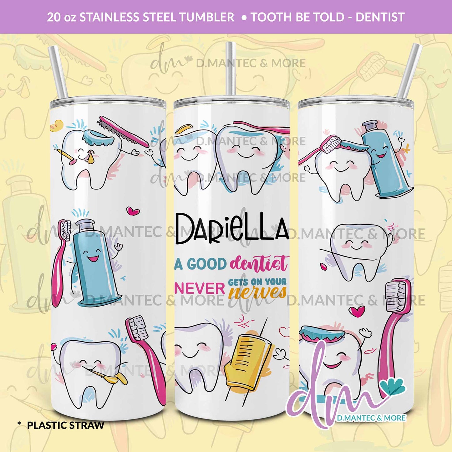 T20 - Tooth Be Told | Stainless Steel Tumbler