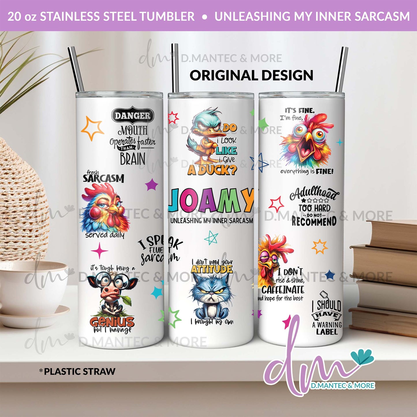 T20 - Unleashing My Inner Sarcasm | Stainless Steel Tumbler