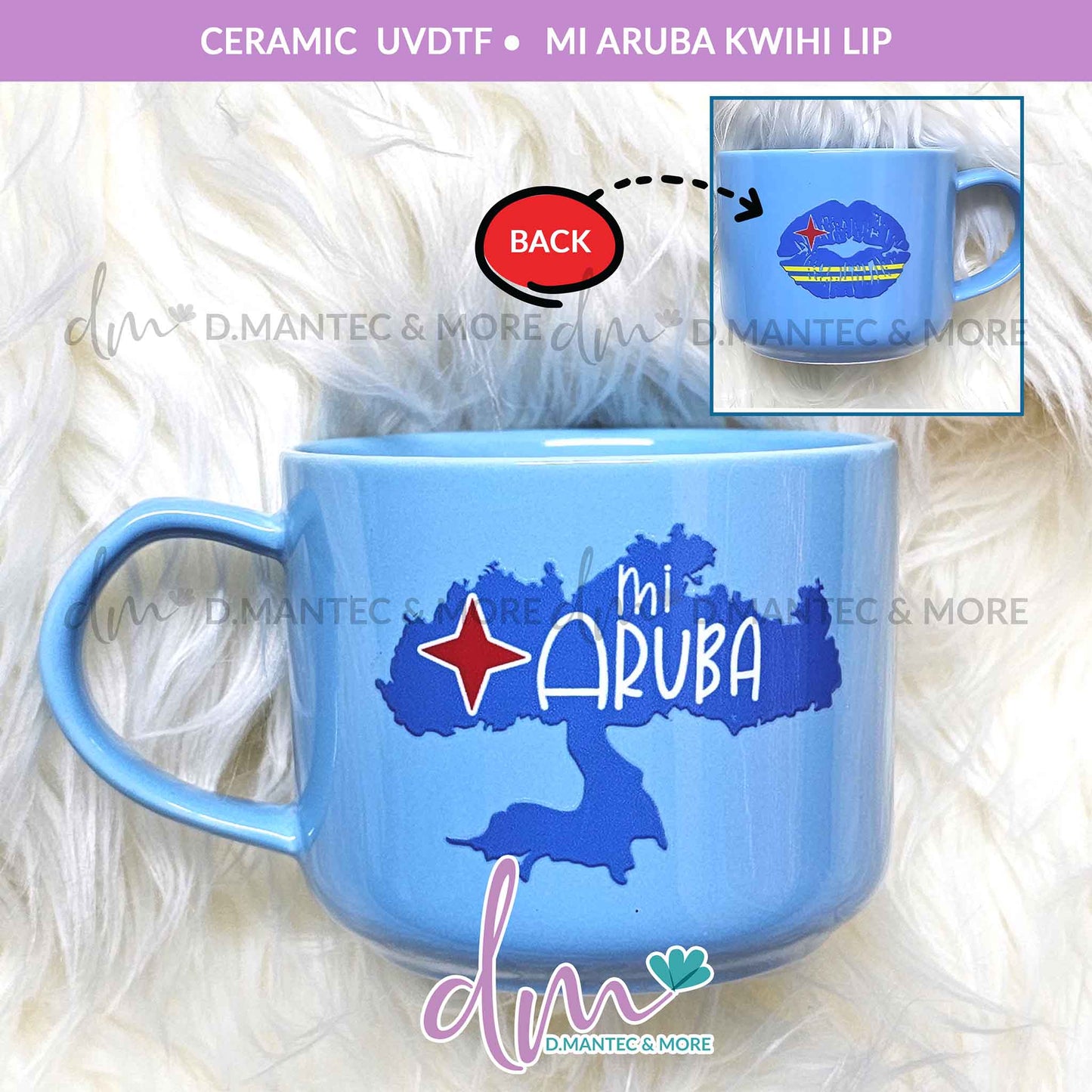 Mi Aruba Kwihi Lip | Ceramic Mug