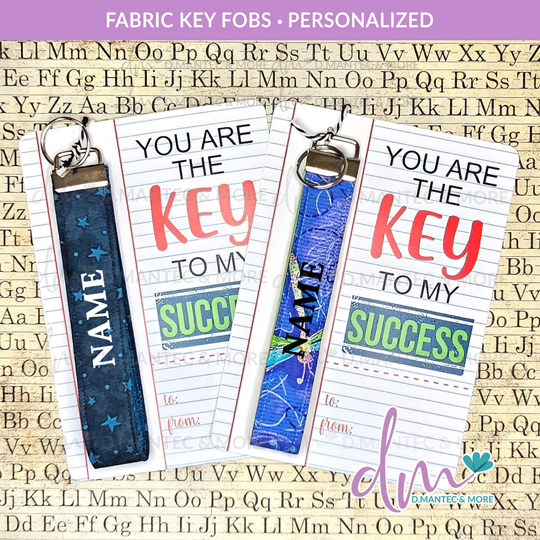 Fabric Key Fob | Keychain