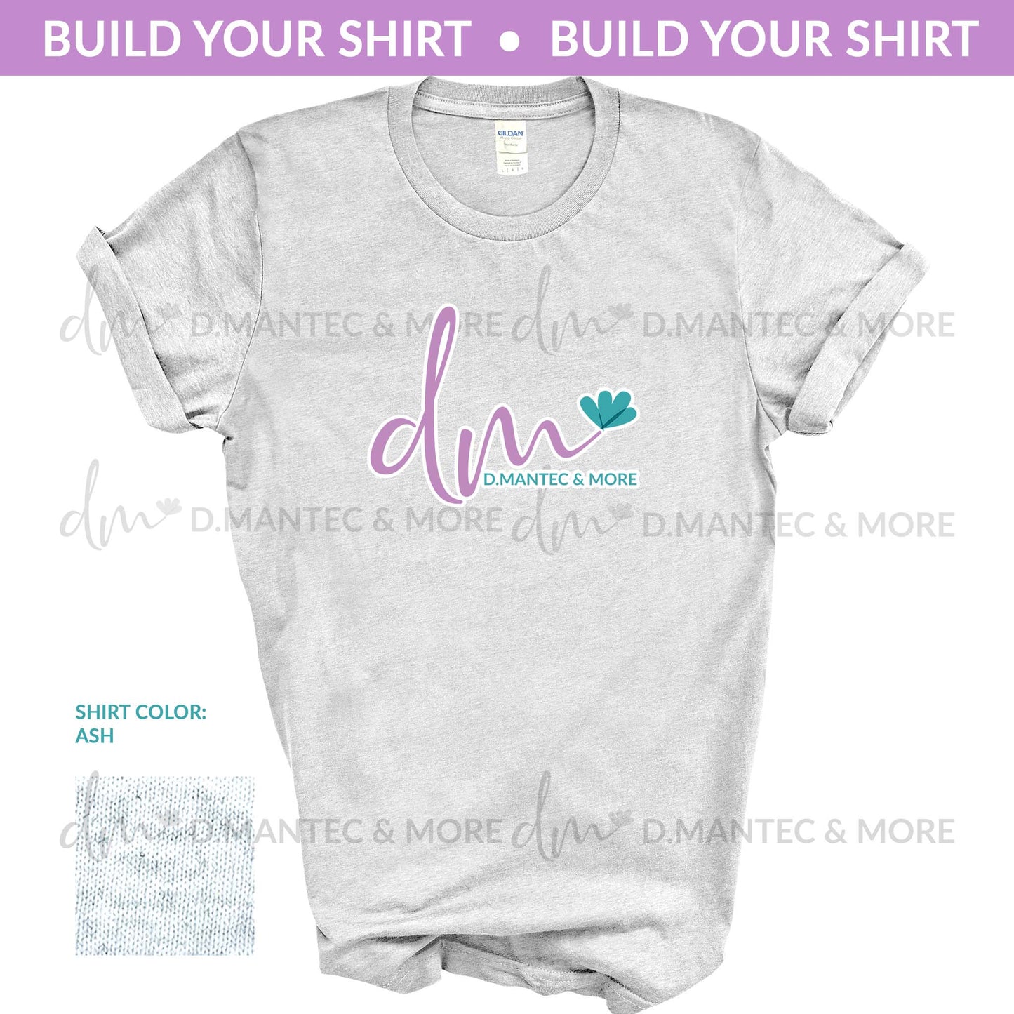 Gildan Ash | T-shirt