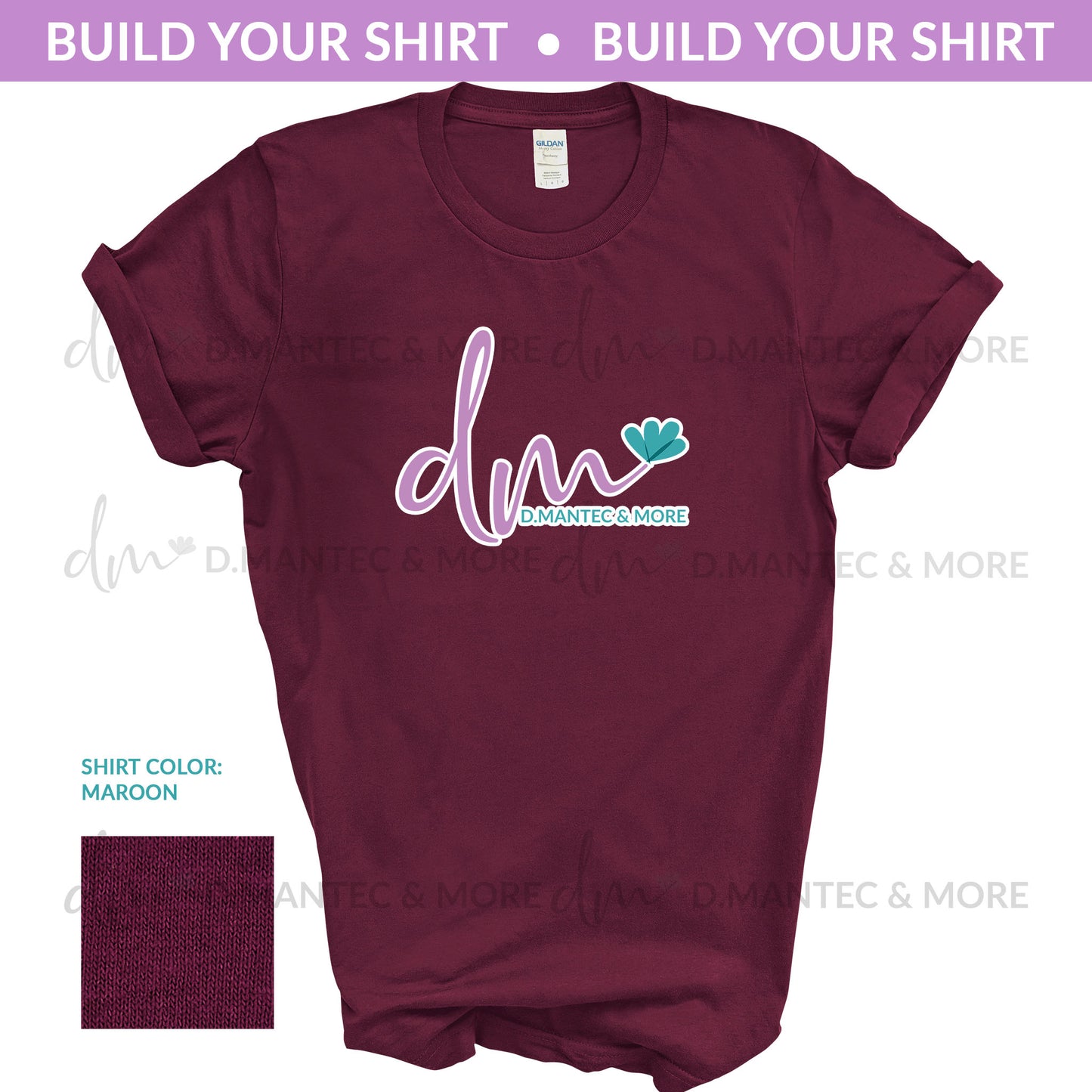 Gildan Maroon | T-shirt