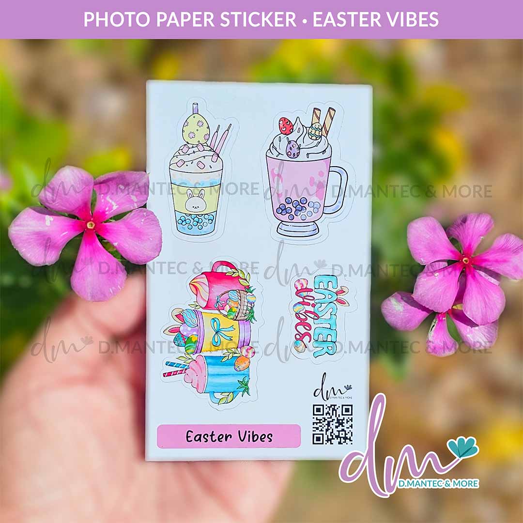 Easter Vibes | PHOTO PAPER Sticker