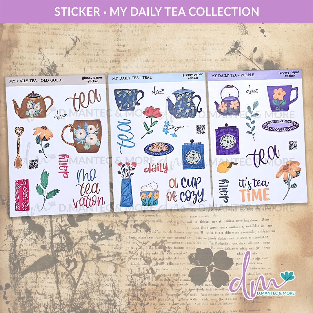 My Daily Tea Collection | Sticker