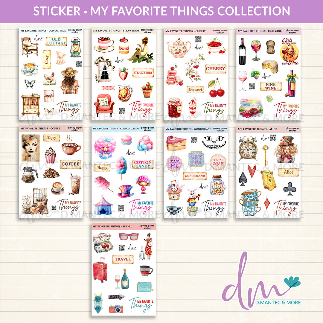 My Favorite Things Collection | Sticker