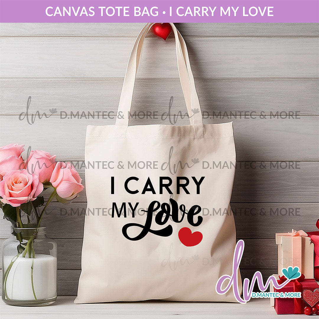 TBN - I Carry My Love | Tote Bag