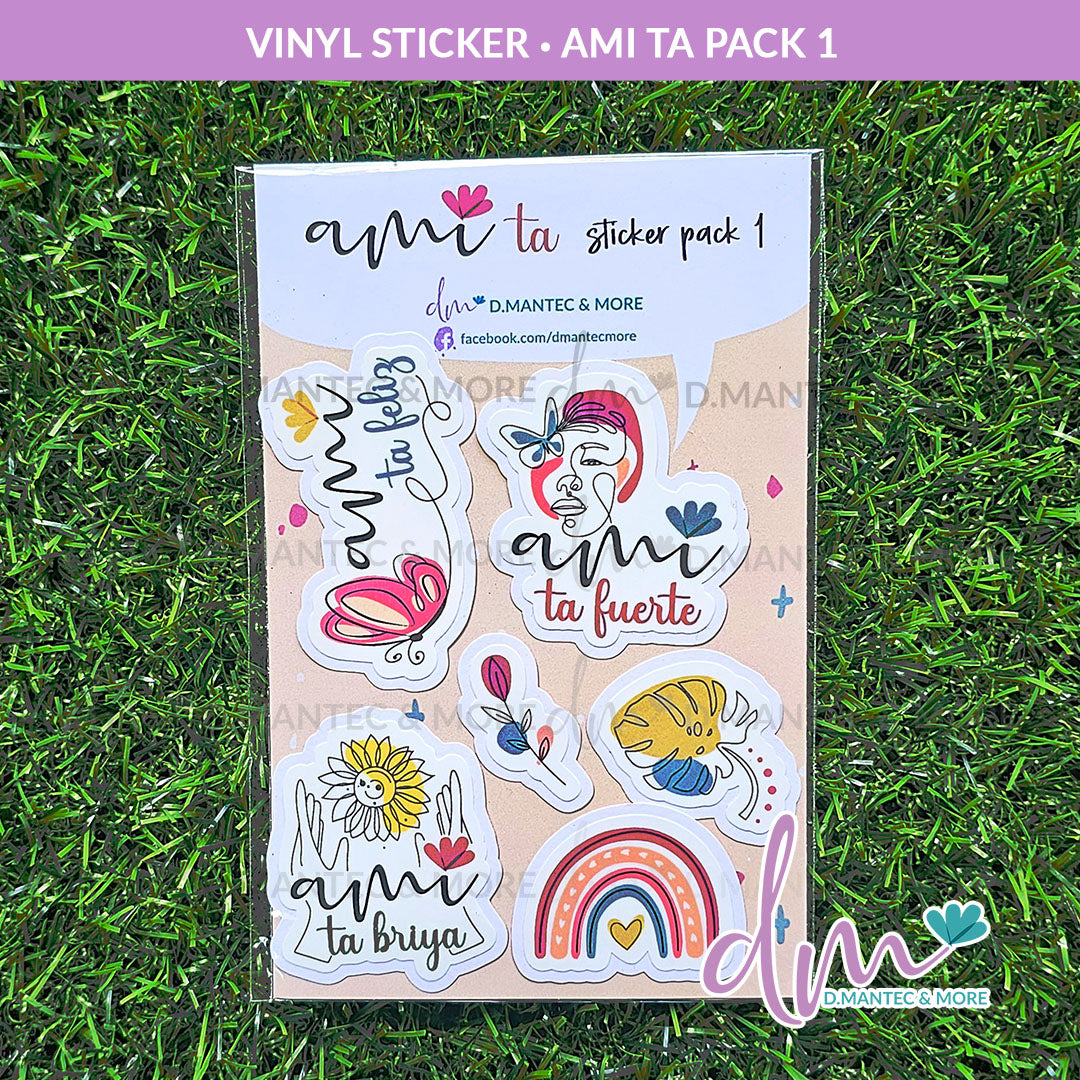 Ami Ta Pack #1 | VINYL Sticker