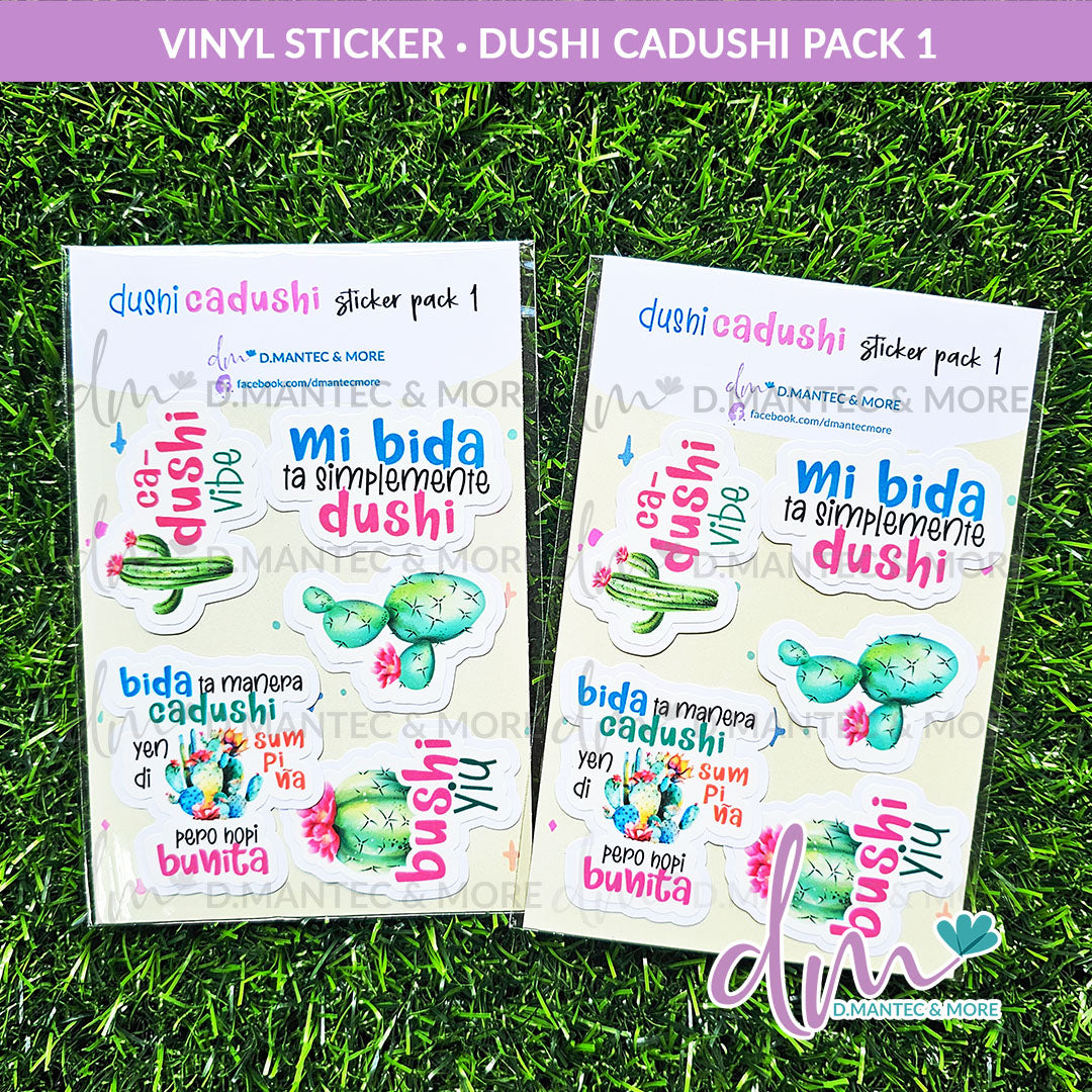 Dushi Cadushi Pack #1 | VINYL Sticker