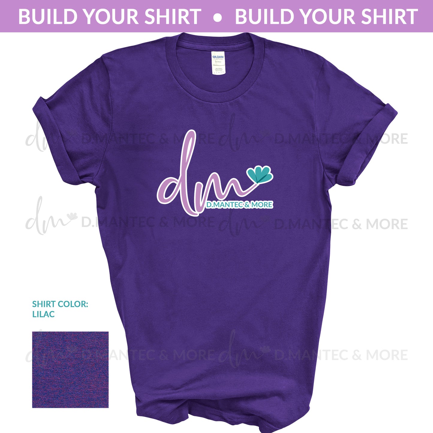 Gildan Lilac | T-shirt