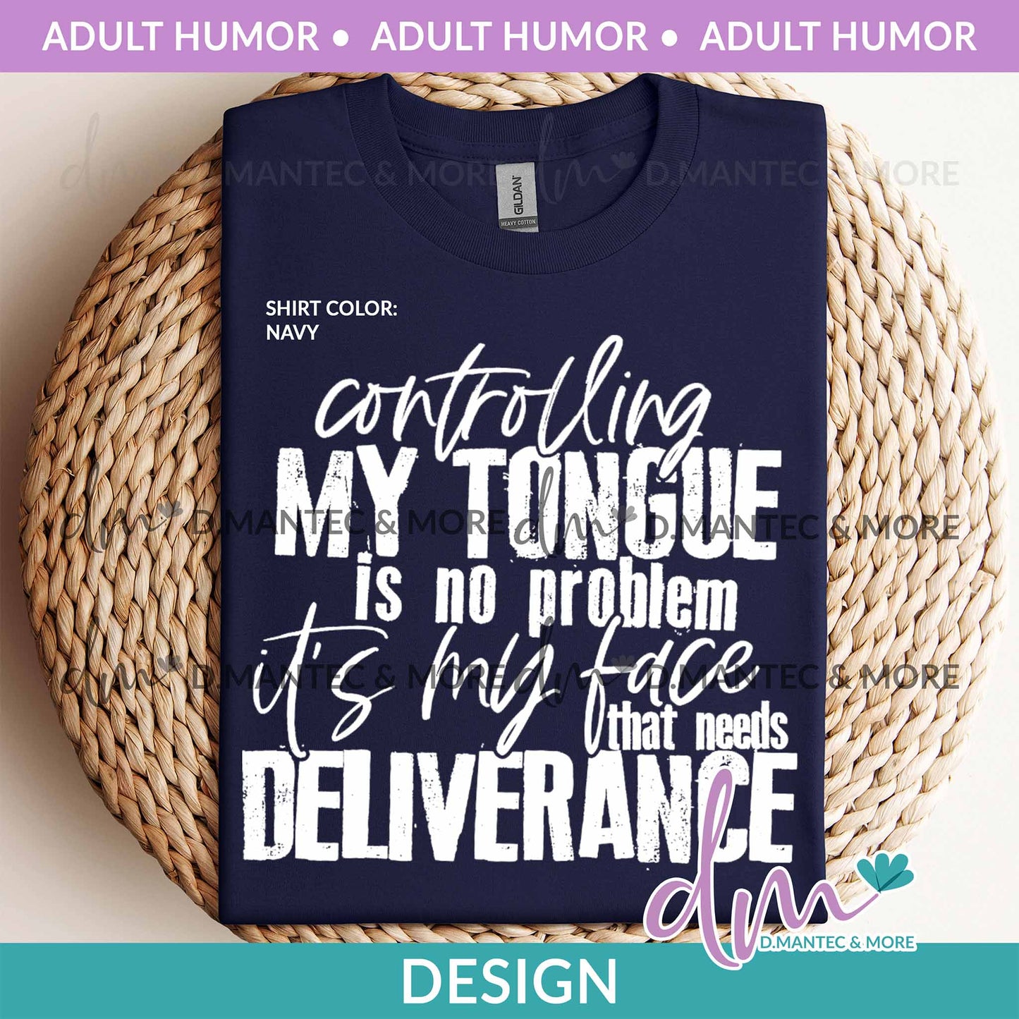 AH - Controlling My Tongue | Design