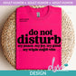 AH - Do Not Disturb My Peace | Design