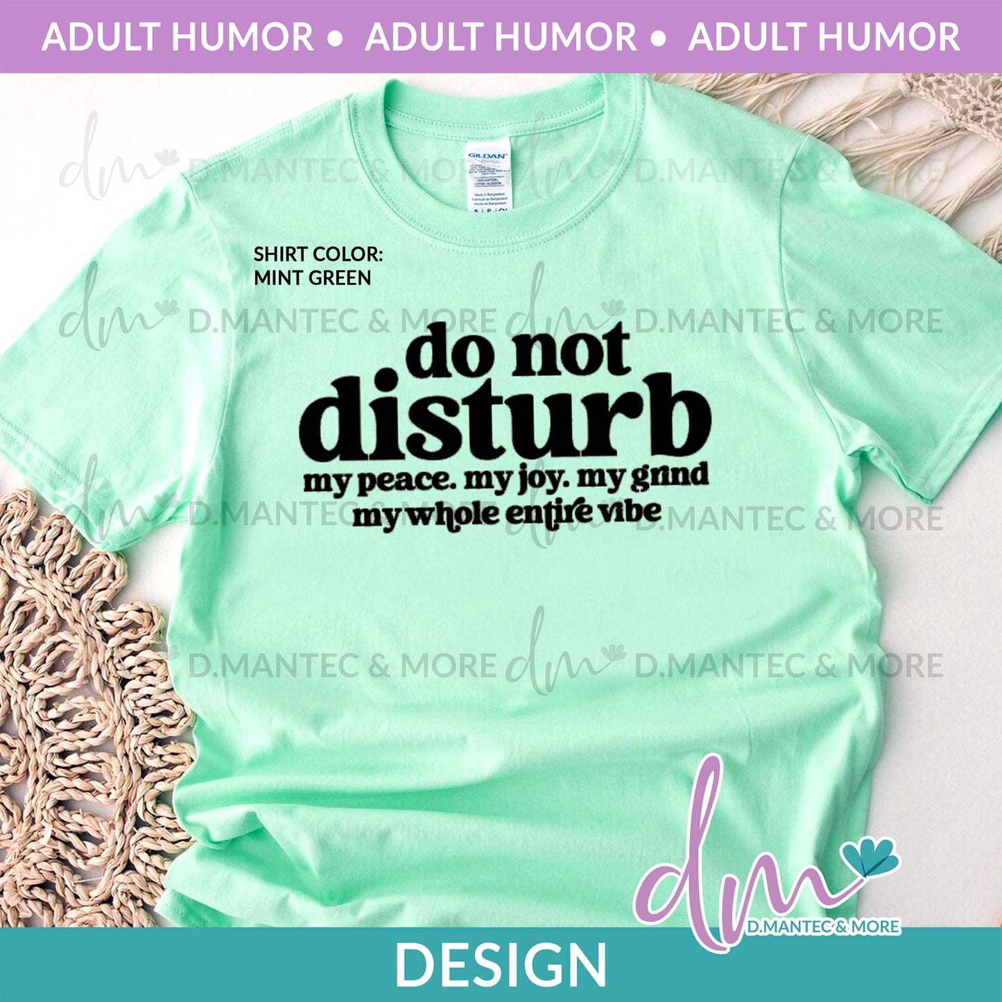 AH - Do Not Disturb My Peace | Design
