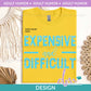 AH - Expensive And Difficult - AQUA | Design