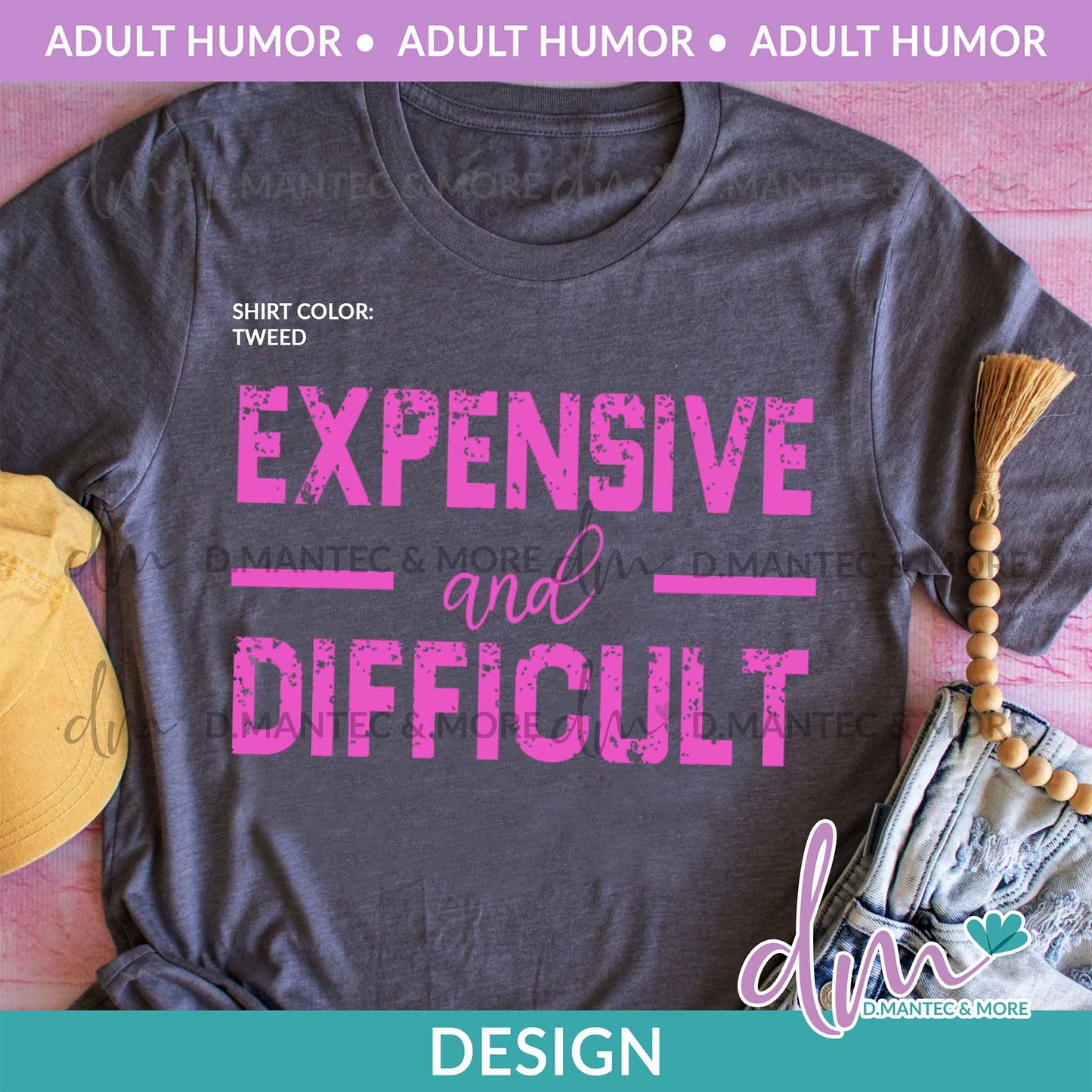 AH - Expensive And Difficult - PINK | Design