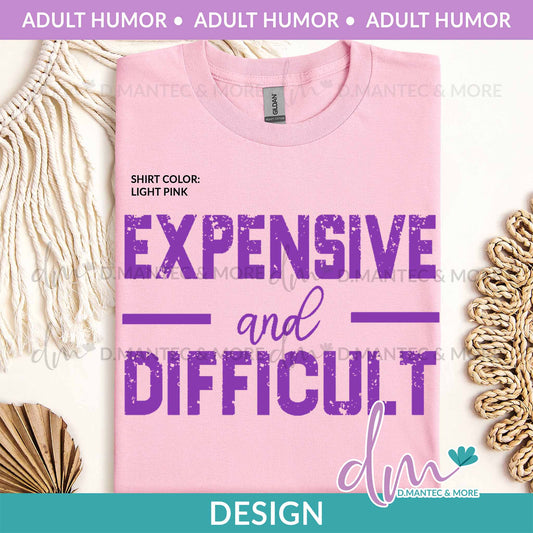 AH - Expensive And Difficult - PURPLE | Design
