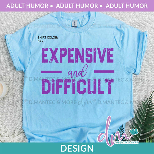 AH - Expensive And Difficult - PURPLE | Design