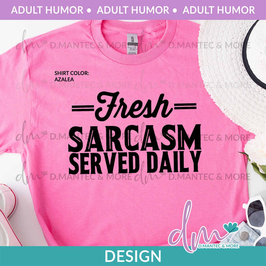 AH - Fresh Sarcasm Served Daily | Design