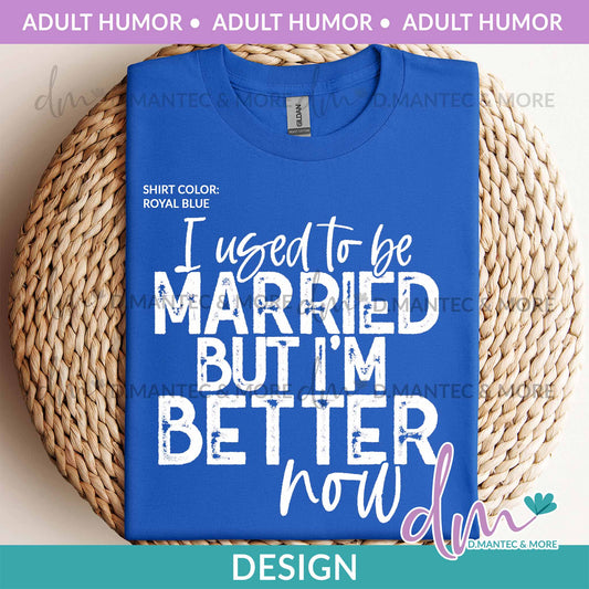 AH - I Used To Be Married | Design