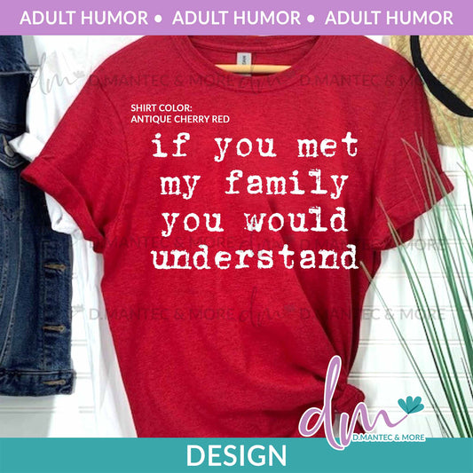 AH - If You Met My Family | Design