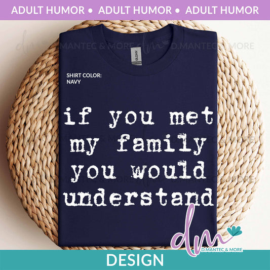 AH - If You Met My Family | Design