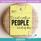 AH - It’s not really a people | Design