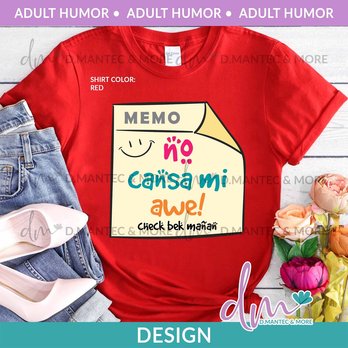 AH - No Cansa Mi Awe | Design